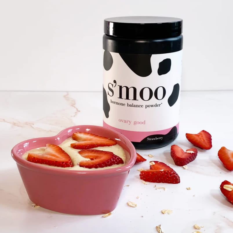 Healthy Strawberry Cake with S'moo - The S’moo Co