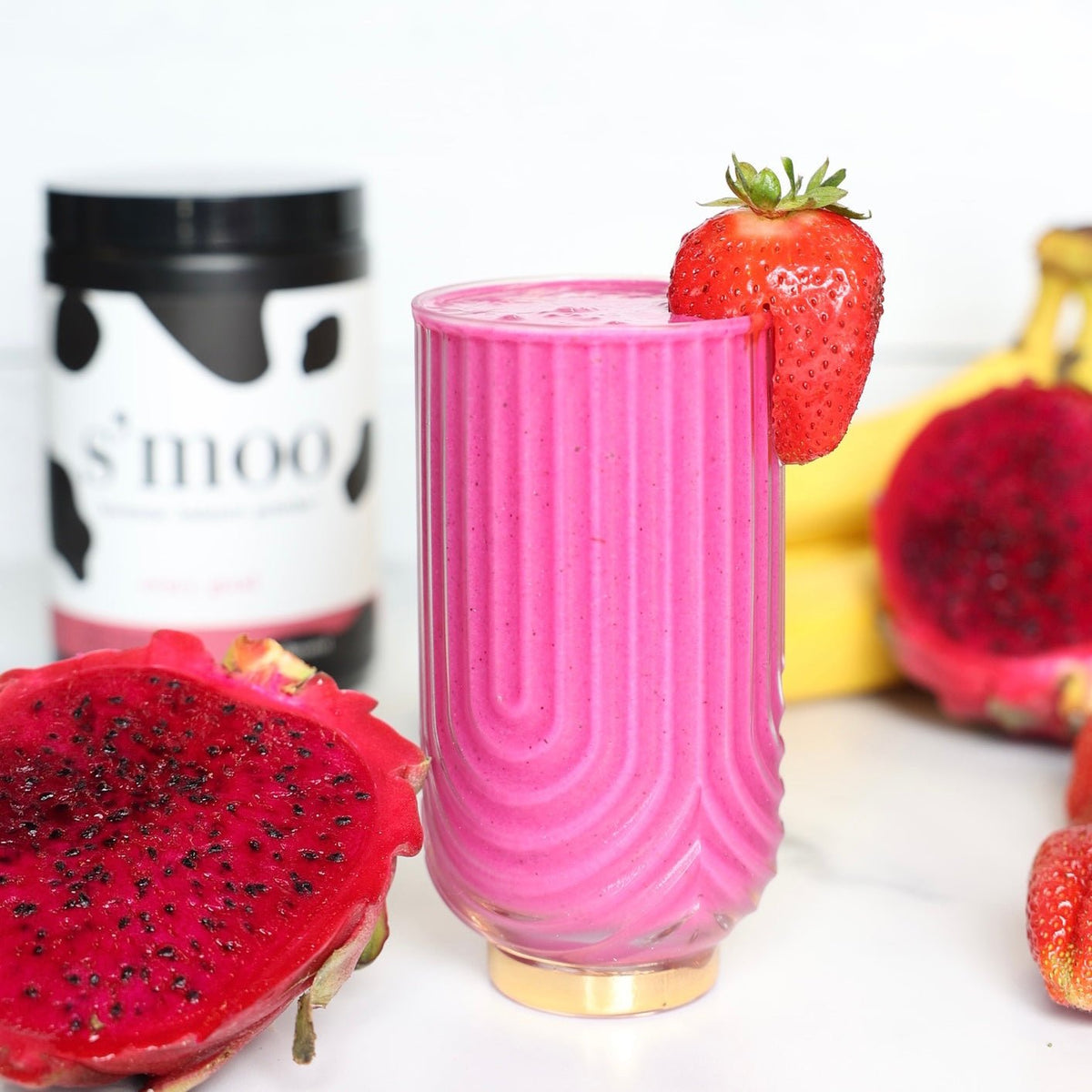 Strawberry Dragonfruit Smoothie – The S’moo Co