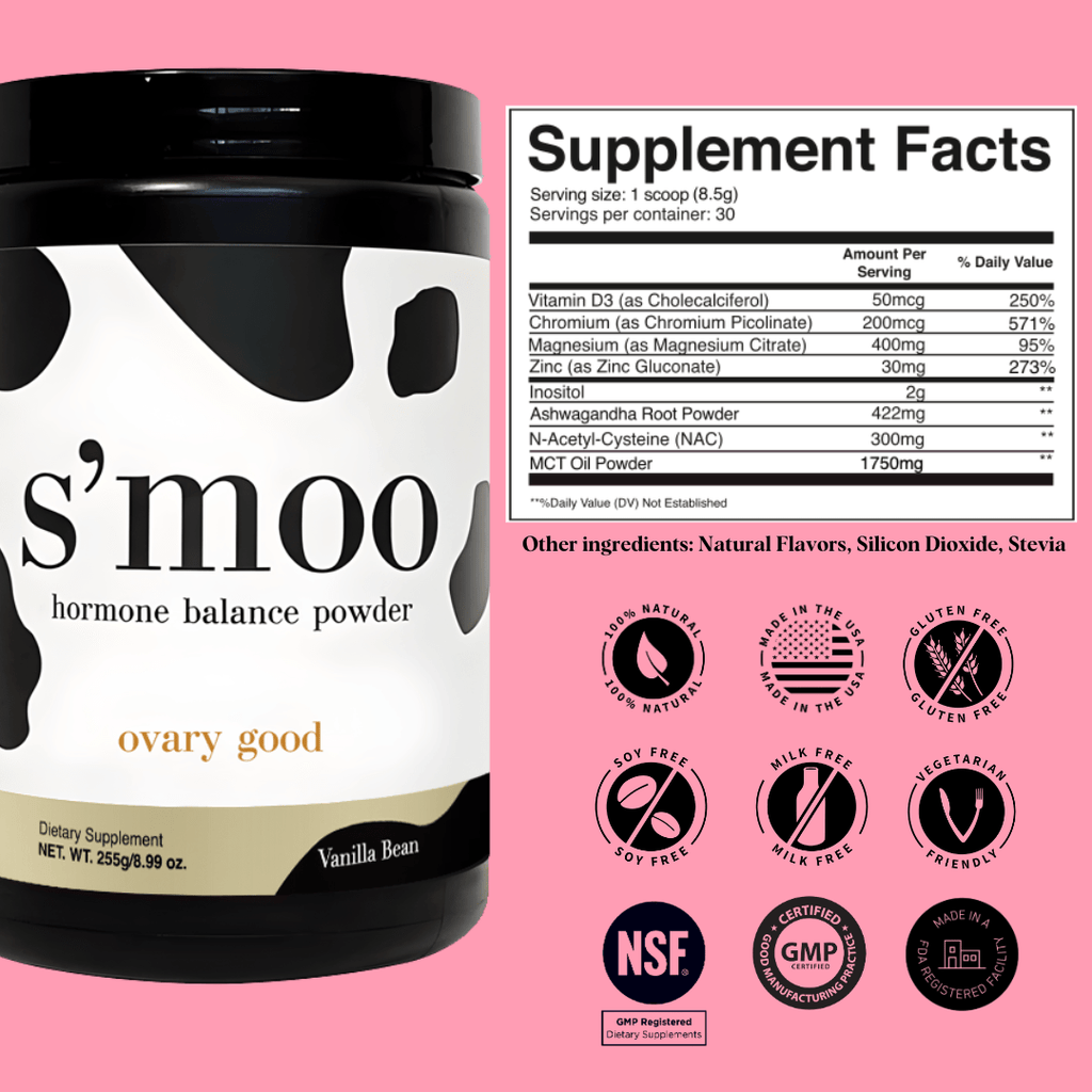 Ovary Good - Hormone Balance Powder - Vanilla Bean - The S’moo Co
