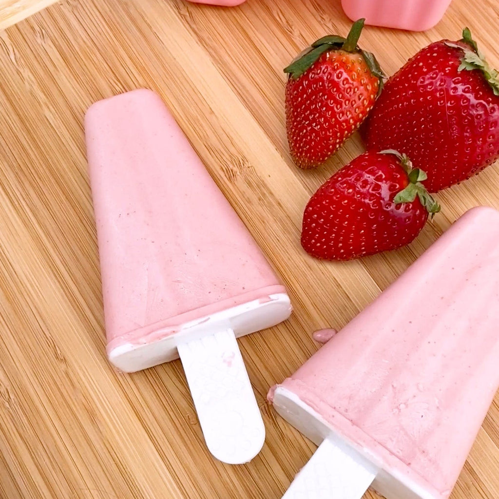 S'moo Strawberry Popsicles - The S’moo Co