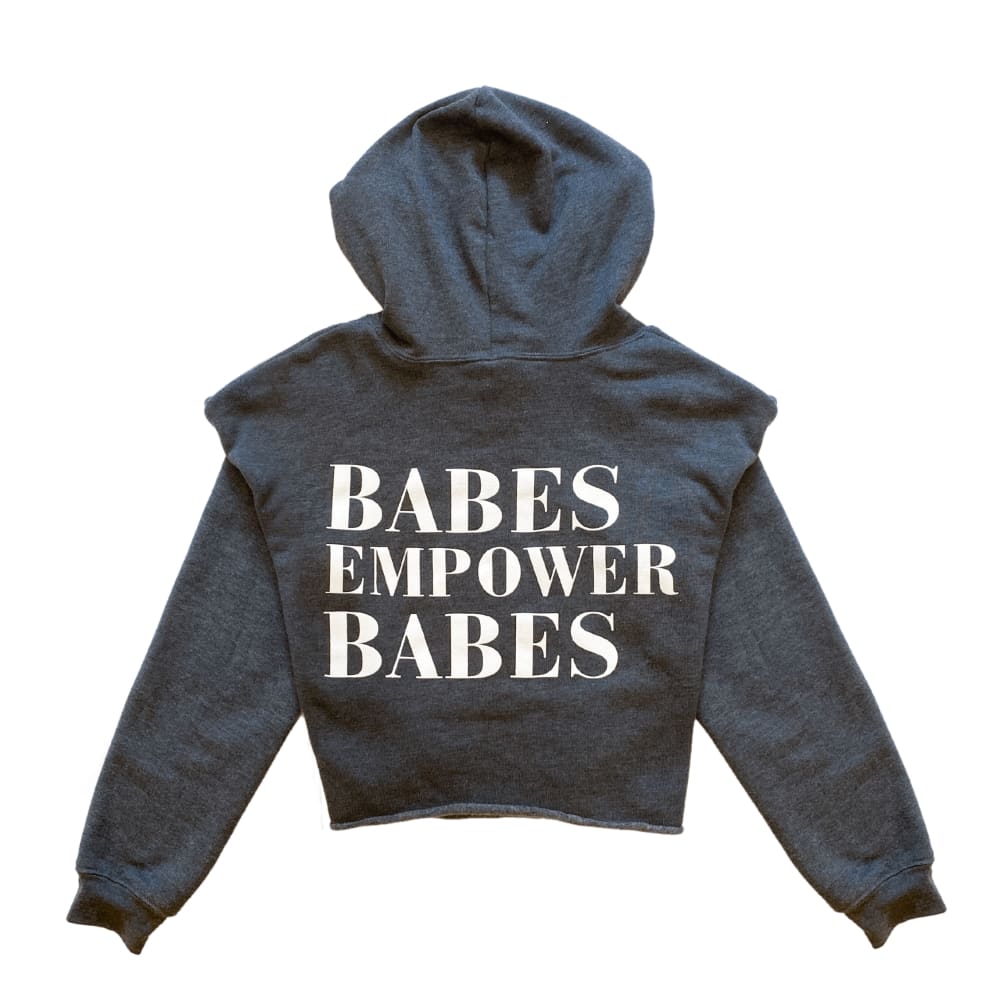 Babe Empower Babes Crop Sweatshirt - The S’moo Co
