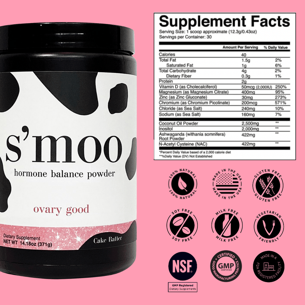 Ovary Good - Hormone Balance Powder - Cake Batter - The S’moo Co