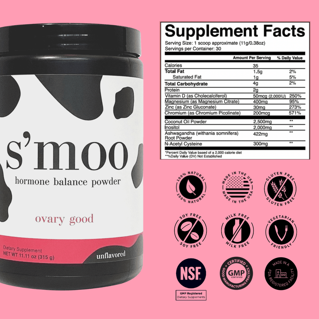 Ovary Good - Hormone Balance Powder - Unflavored - The S’moo Co