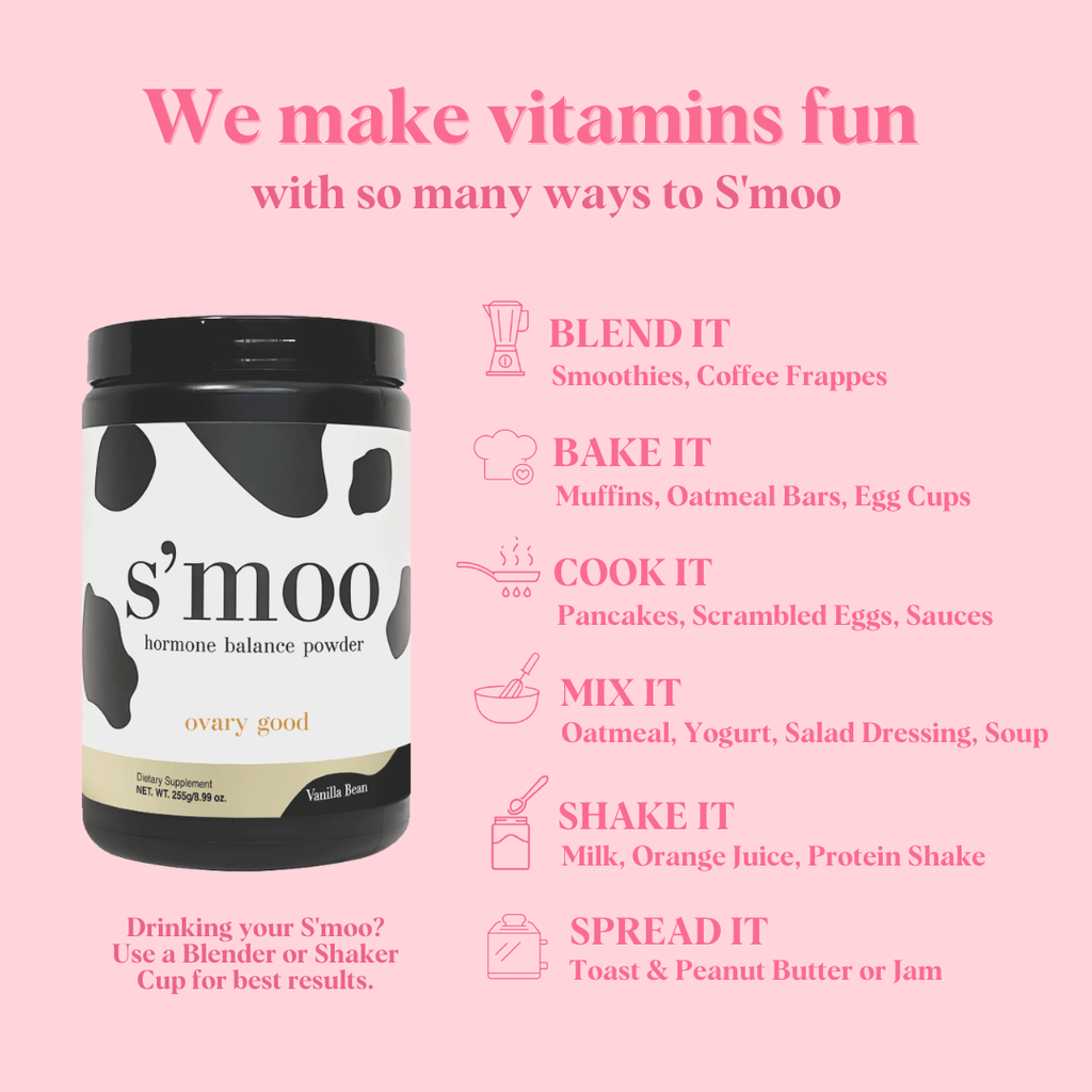 Ovary Good - Hormone Balance Powder - Vanilla Bean - The S’moo Co