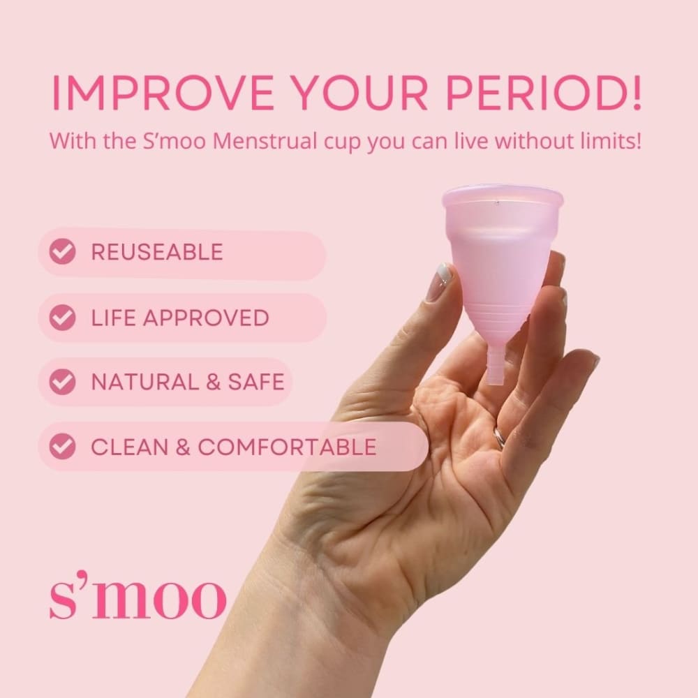 Menstrual cup, reusable pad and oda period products you fit use